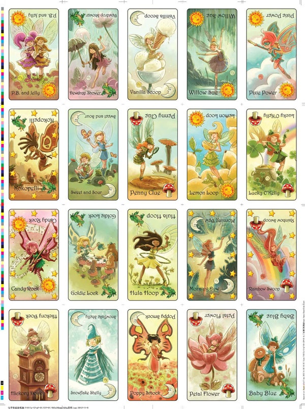 GDFR_fairy_sheet Goblins Drool, Fairies Rule! - Fairy Card Sheet