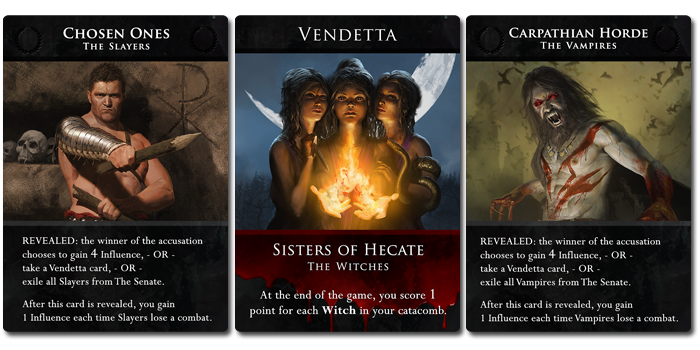 Blood of Rome - board game - sample cards